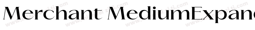 Merchant MediumExpanded字体转换